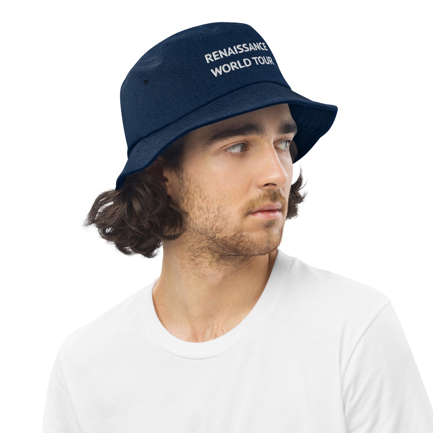 RENAISSANCE WORLD TOUR denim bucket hat