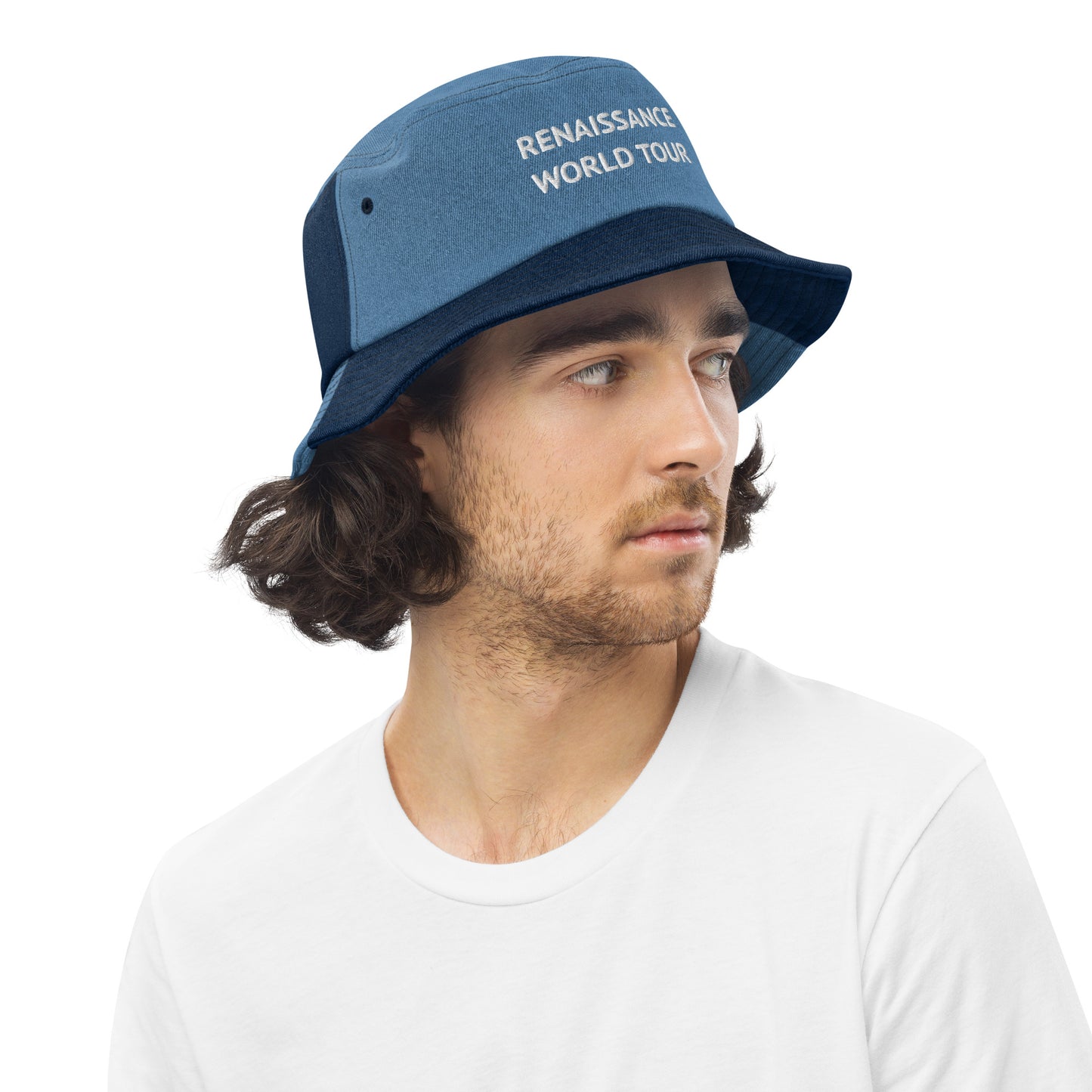 RENAISSANCE WORLD TOUR denim bucket hat