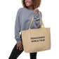 Maxi tote bag RENAISSANCE WORLD TOUR in organic cotton