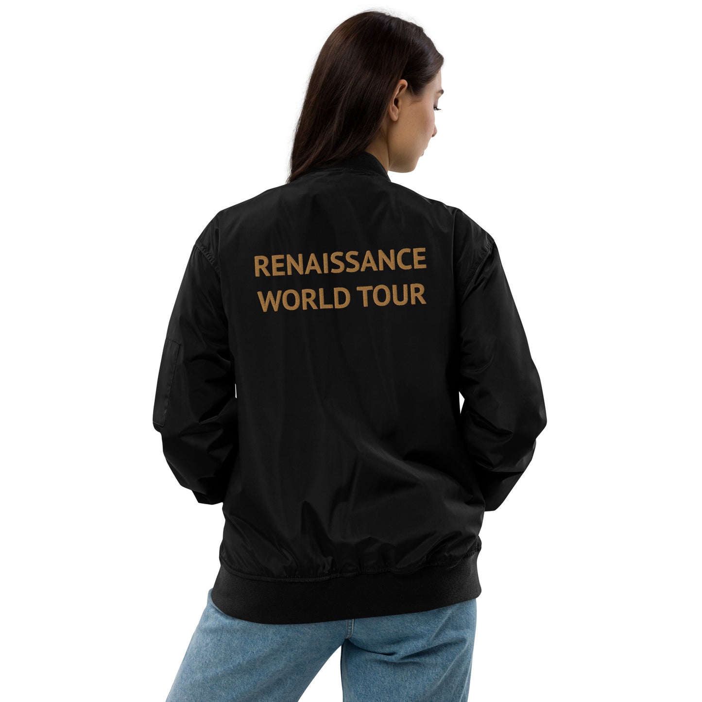 Unisex RENAISSANCE WORLD TOUR recycled bomber jacket