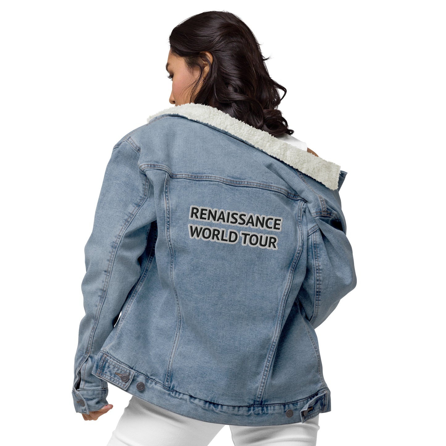 RENAISSANCE WORLD TOUR unisex denim jacket